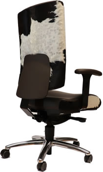 Kuh Fell Büro-Stuhl mit Bandscheibensitz